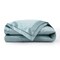 Puredown Lightweight Down Blanket, Summer Down Comforter Queen Size, Ultra-Soft Breathable Oversize Blanket with Satin Trim, 108 x 90"